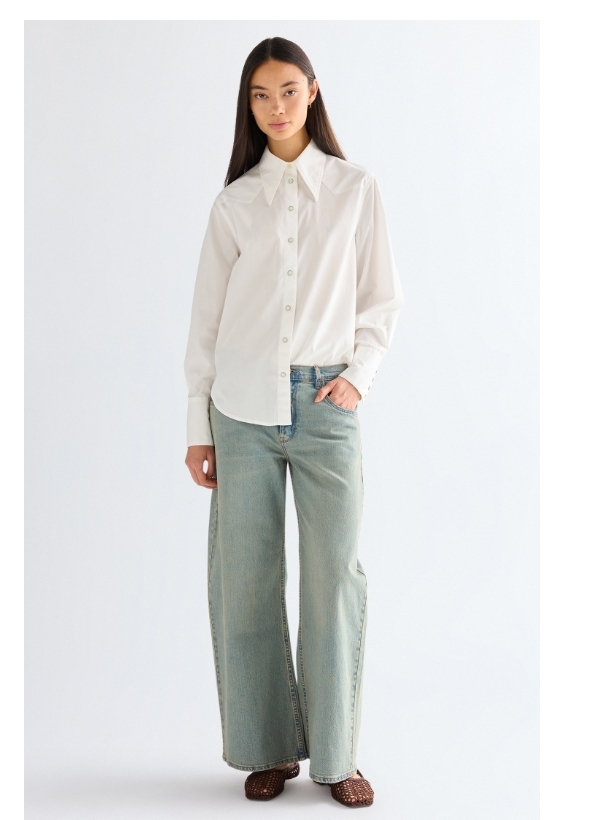 Regular Drama Collar Shirt