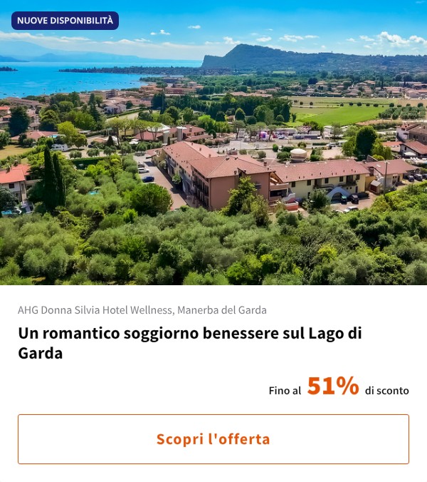 Un romantico soggiorno benessere sul Lago di Garda