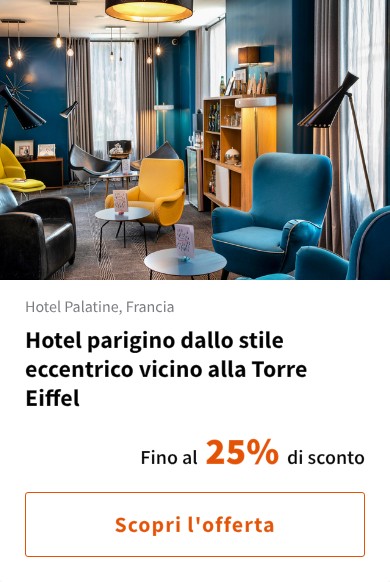 Hotel parigino dallo stile eccentrico vicino alla Torre Eiffel