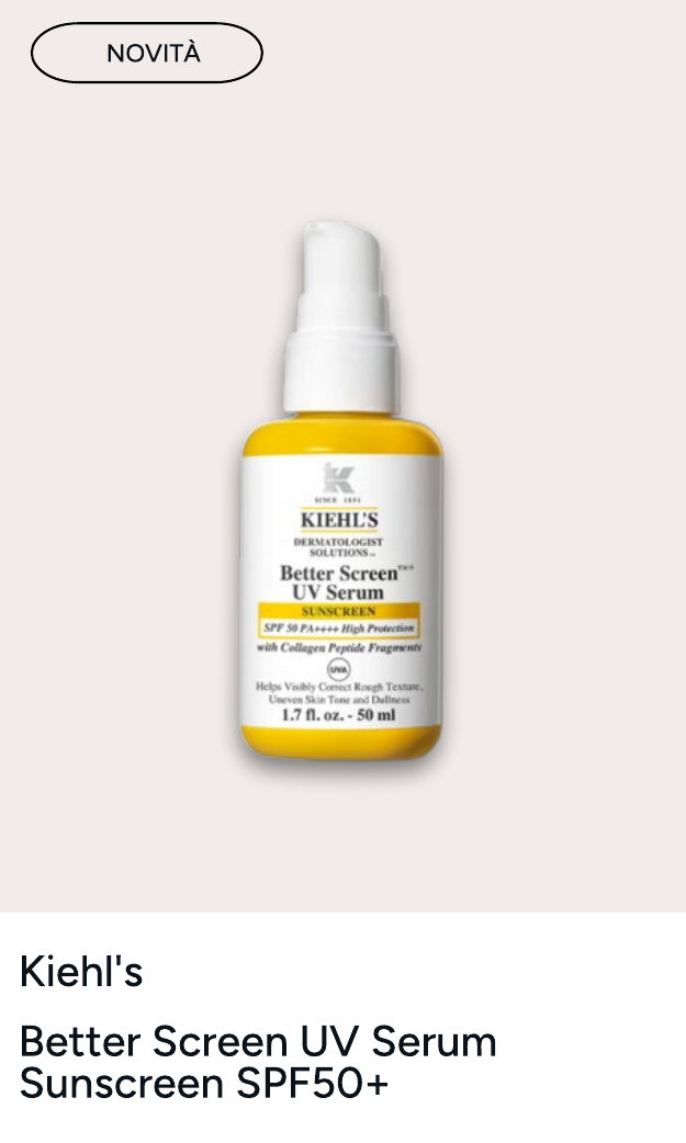 Kiehl's Better Screen UV Serum Sunscreen SPF50+ 50ml