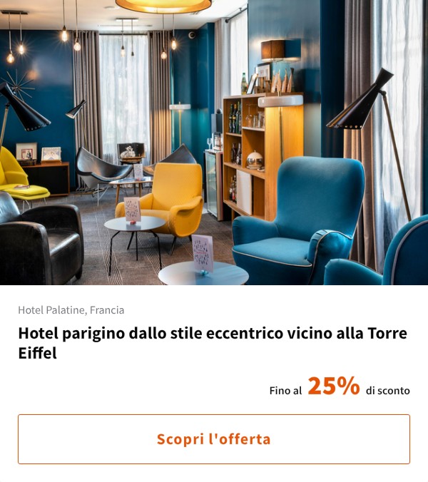 Hotel parigino dallo stile eccentrico vicino alla Torre Eiffel