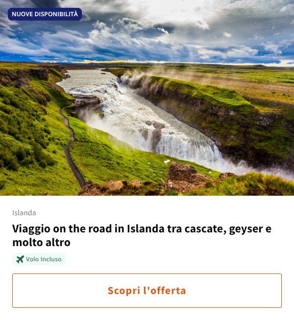 Viaggio on the road in Islanda tra cascate, geyser e molto altro