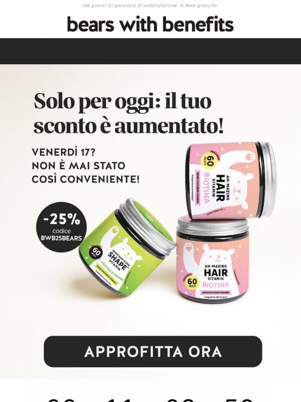 Venerdì 17? È il tuo giorno fortunato!🍀