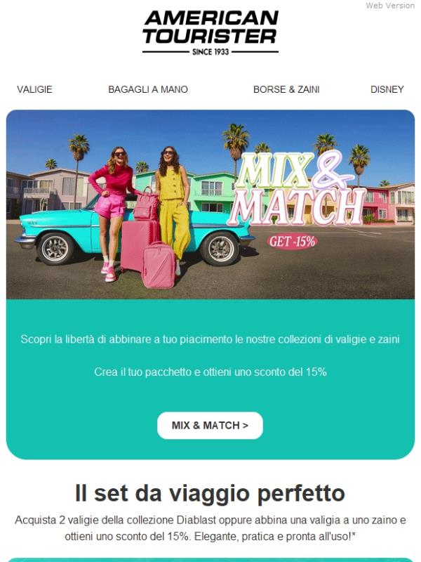Mix, Match & viaggia con stile
