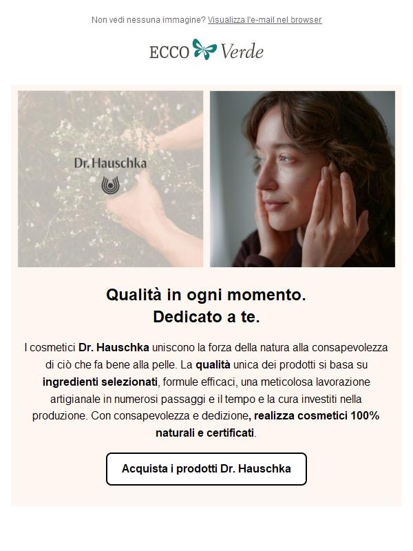 Dr. Hauschka 🤍 Qualità in ogni momento.