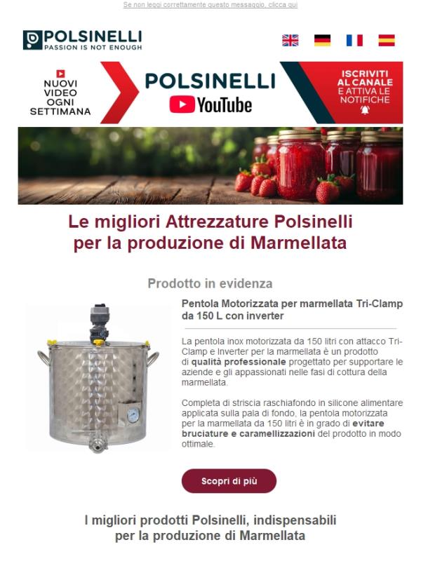 Prepara marmellate di stagione con Polsinelli 🍓