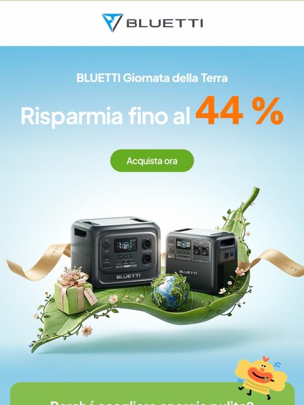 Saldi per la Giornata della Terra ora disponibili | Sconti fino al 44%