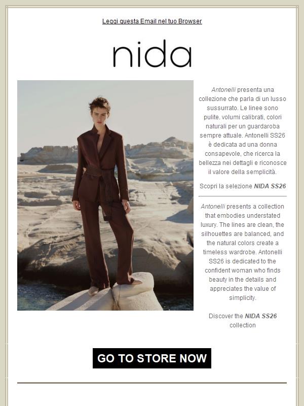 SS26 | NEW IN ANTONELLI