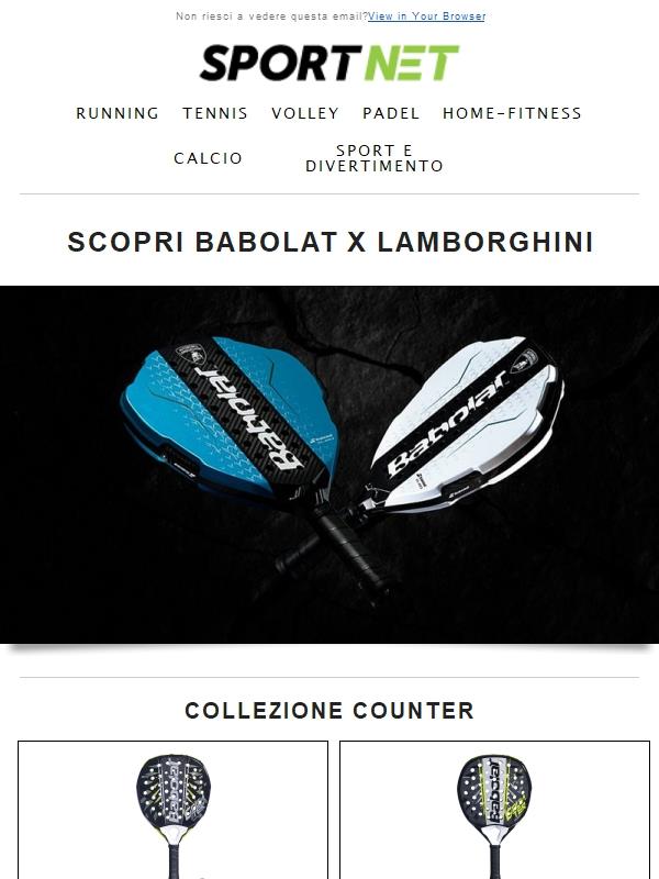 Scendi in campo con il meglio: Tornano le pale Babolat.