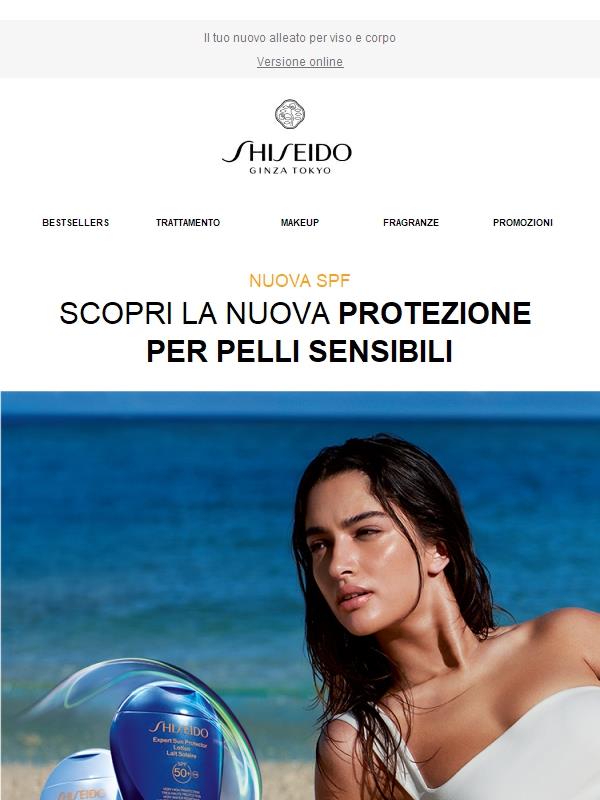 Shiseido presenta il nuovo solare pensato per pelli sensibili
