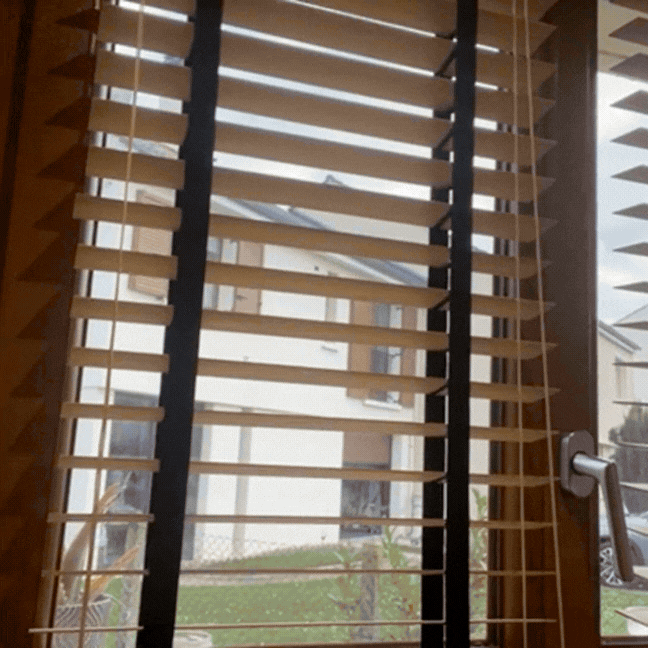 Veneziane in legno lamelle Bambù