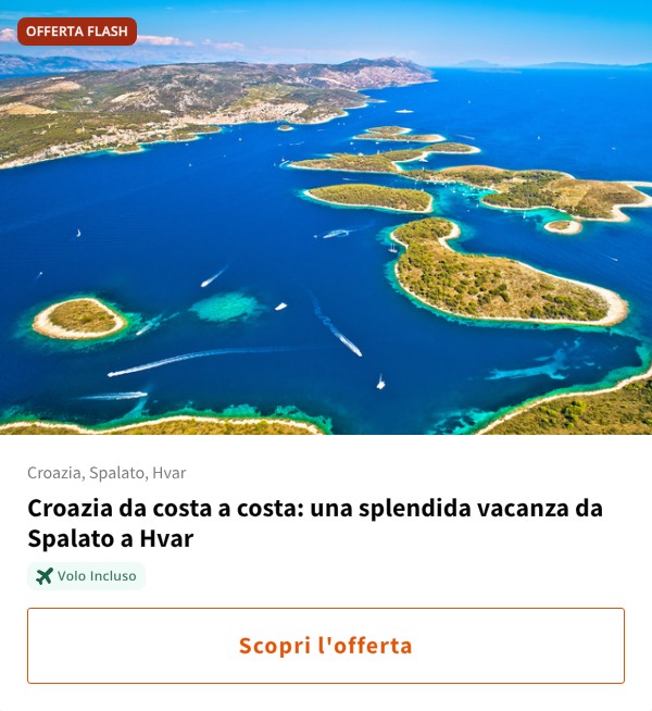 Croazia da costa a costa: una splendida vacanza da Spalato a Hvar