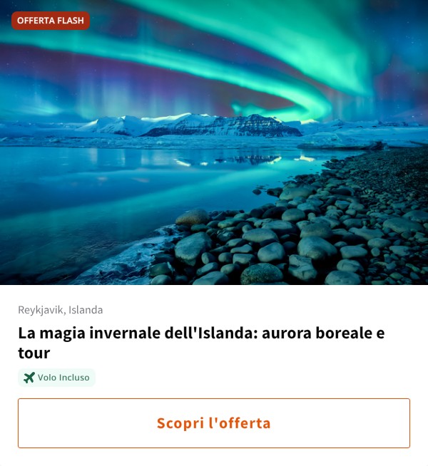 La magia invernale dell'Islanda: aurora boreale e tour