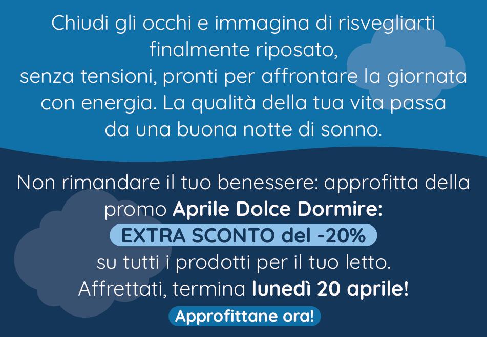 Non rimandare il tuo benessere: extra sconto -20%