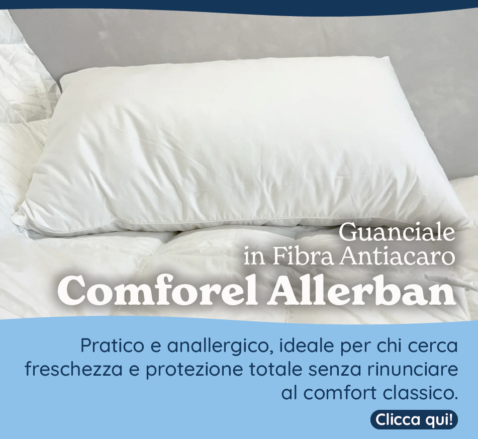 Guanciale in Fibra Antiacaro - Comforel Allerban
