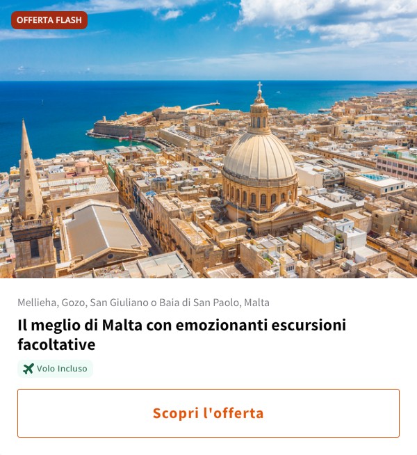 Il meglio di Malta con emozionanti escursioni facoltative