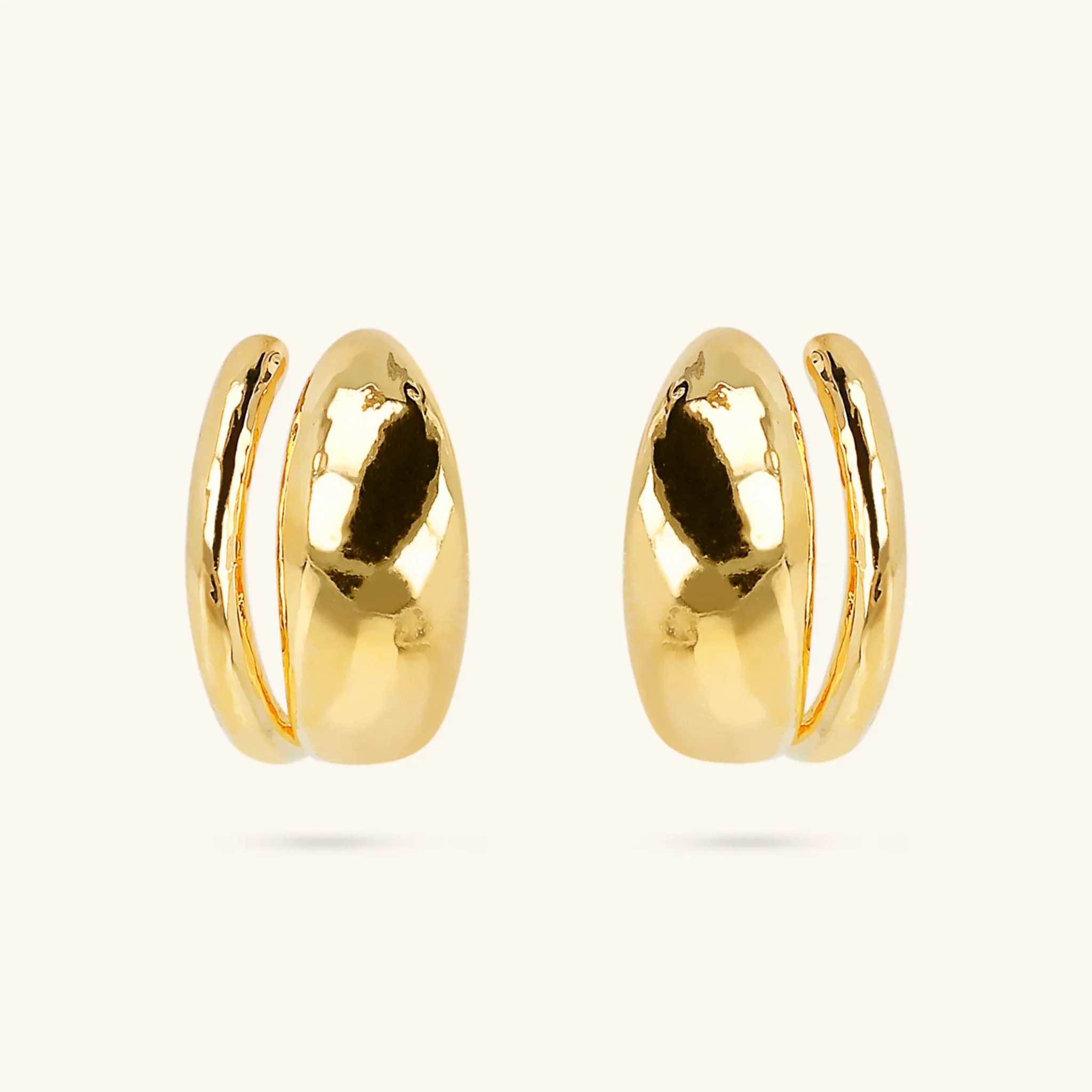 Image of Orecchini Martellati Design Doppio