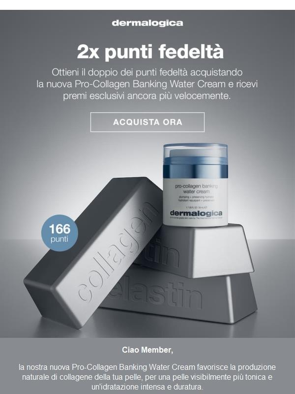 Punti fedeltà raddoppiati per te