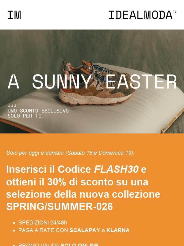 -30% Flash: su una selezione di articoli!