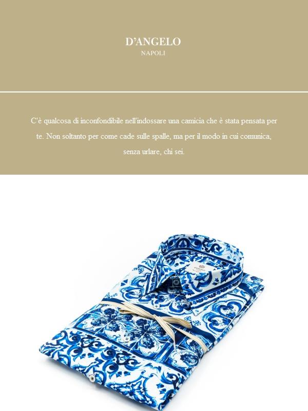 Napoli, filo e ago: nasce D'Angelo.