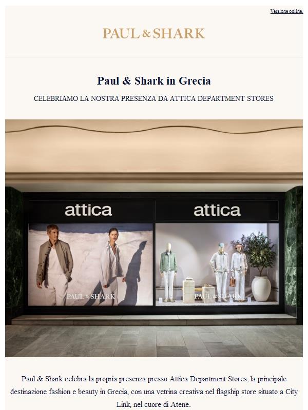 Paul & Shark in Grecia