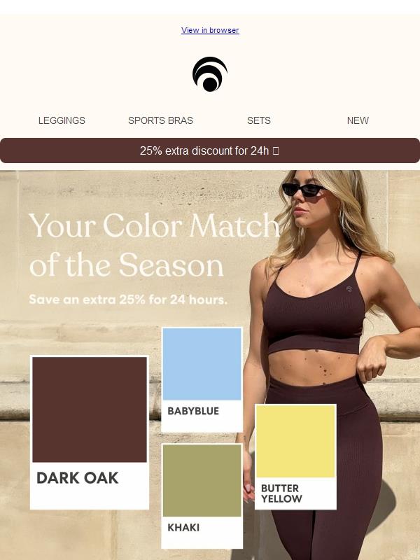 Your colour story starts now. 🤎