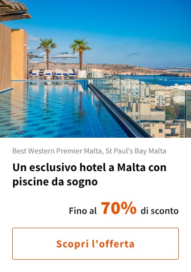 Un esclusivo hotel a Malta con piscine da sogno