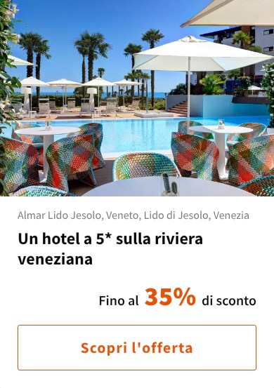 Un hotel a 5* sulla riviera veneziana