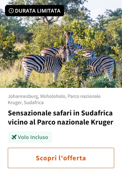 Sensazionale safari in Sudafrica vicino al Parco nazionale Kruger