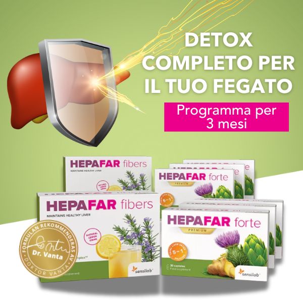 Detox completo per il tuo fegato