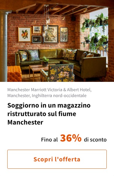 Soggiorno in un magazzino ristrutturato sul fiume Manchester