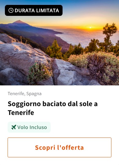 Soggiorno baciato dal sole a Tenerife