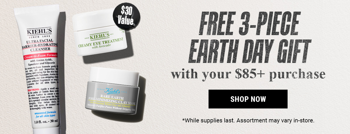 FREE 3-PIECE EARTH DAY GIFT
