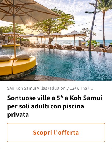 Sontuose ville a 5* a Koh Samui per soli adulti con piscina privata