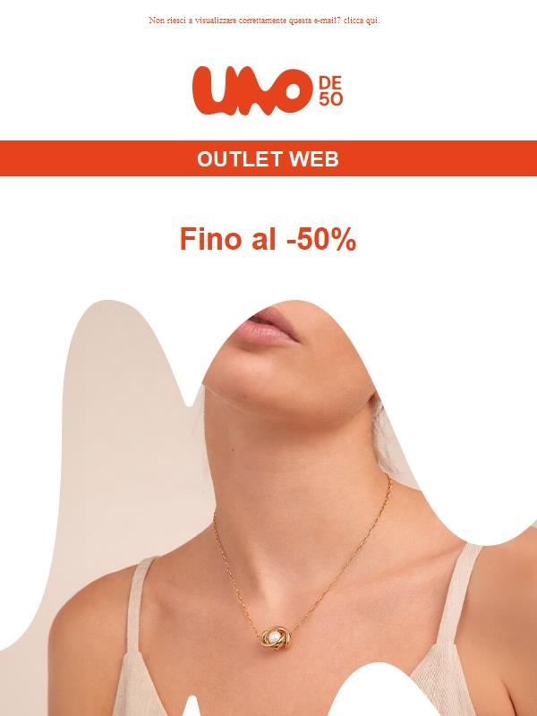 Fino al -50% solo online 💍💻