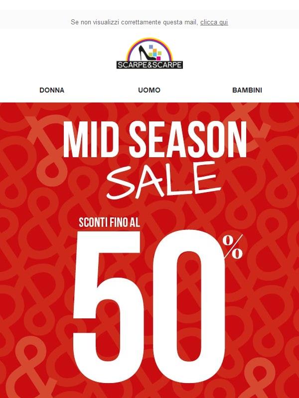 Fino al -50% sulla Primavera/Estate 🌸