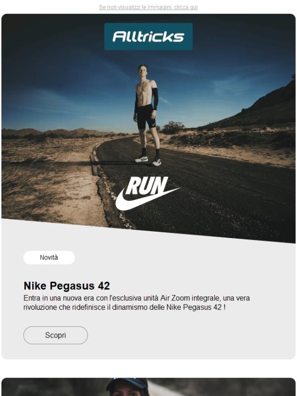 Nike Pegasus 42: l'icona del running sale di livello !