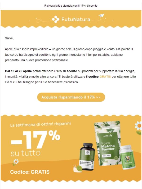 Non aspettare il sole ☀️