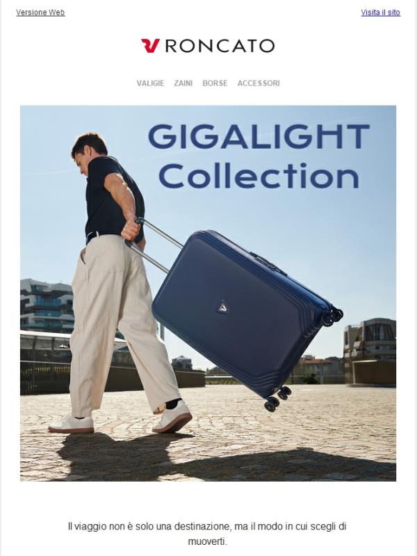 Scopri la Collezione Gigalight!