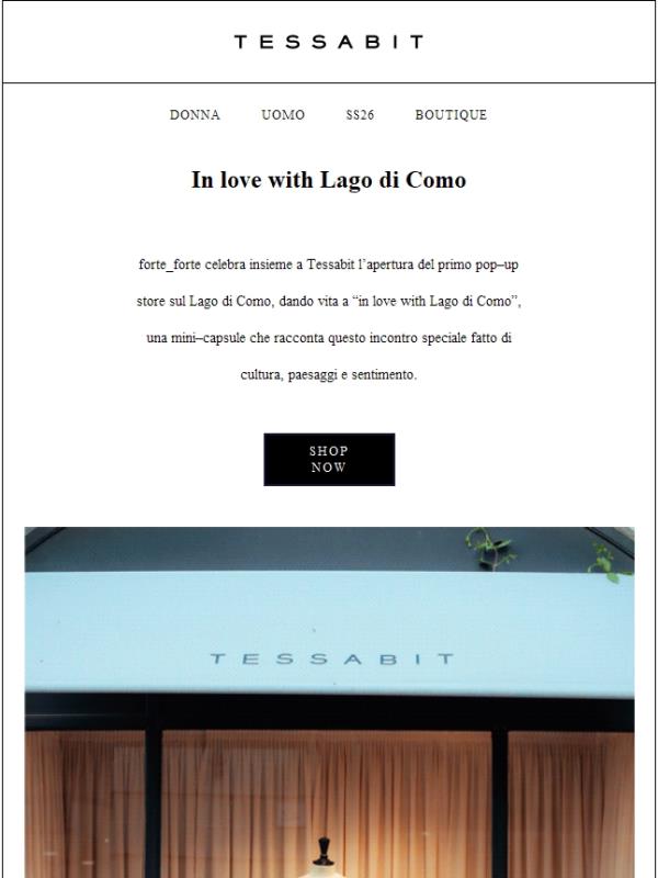 In love with Lago di Como