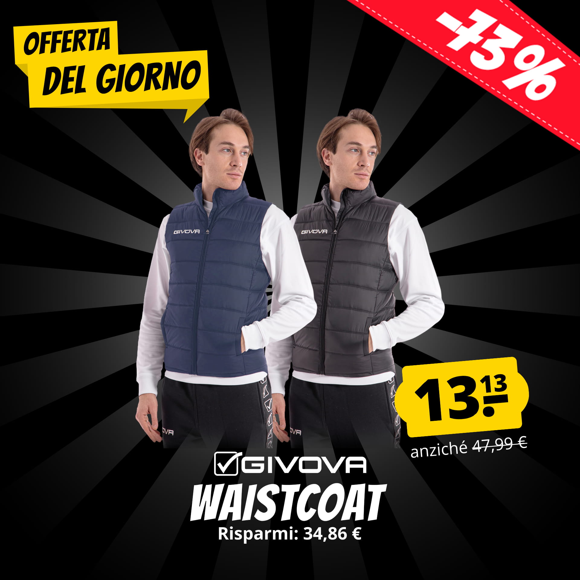 givova smanicato sportivo