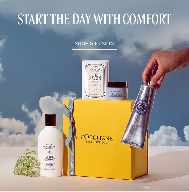 START THE DAY WITH COMFORT | SHOP GIFT SETS