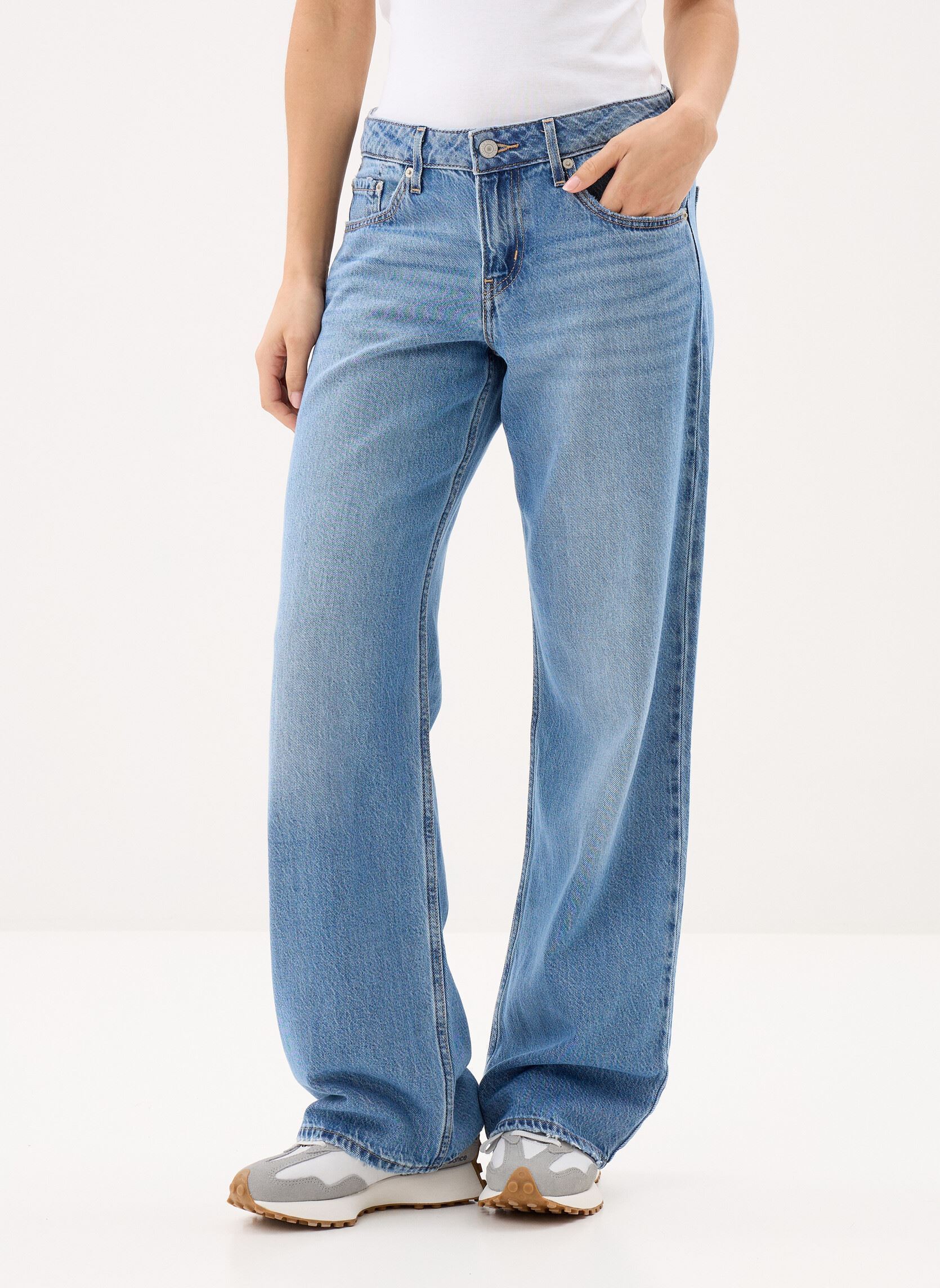 Levi's Jeans larghi LOW LOOSE donna blu
