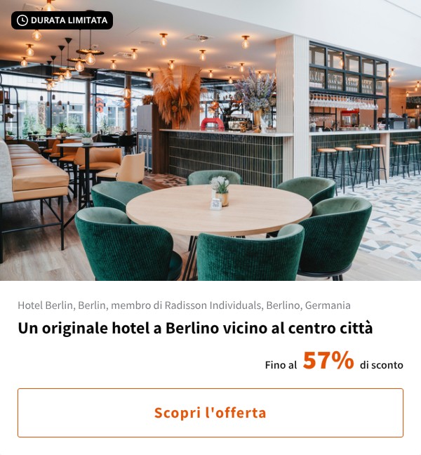 Un originale hotel a Berlino vicino al centro città