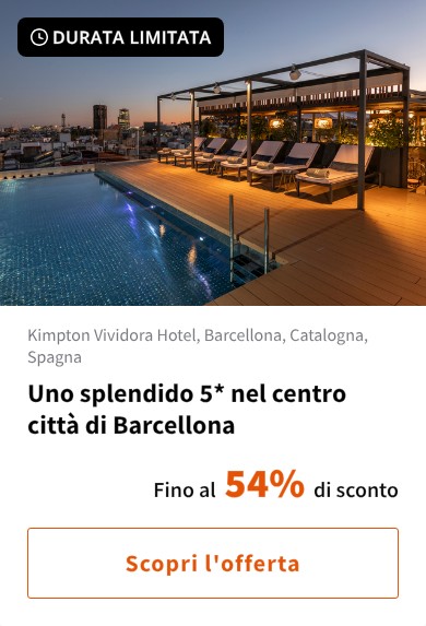 Uno splendido 5* nel centro città di Barcellona