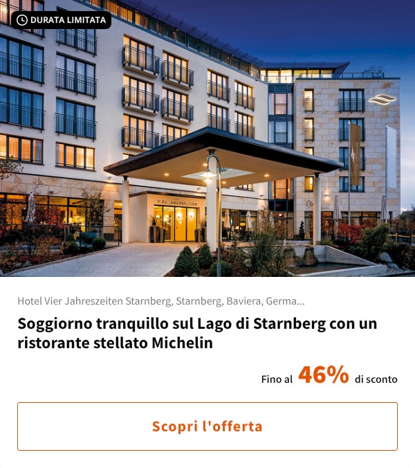Soggiorno tranquillo sul Lago di Starnberg con un ristorante stellato Michelin