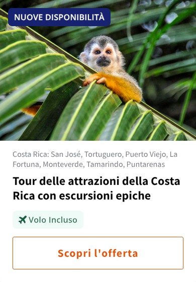 Tour delle attrazioni della Costa Rica con escursioni epiche
