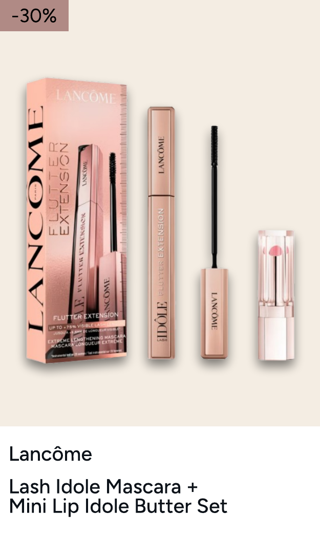 Lancôme Lash Idole Flutter Extension Mascara and Mini Lip Idole Butter Set