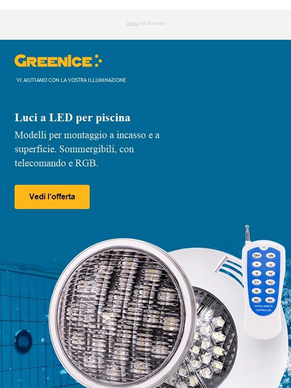 Fari LED per piscina: illumina i tuoi bagni notturni e crea un’esperienza unica.