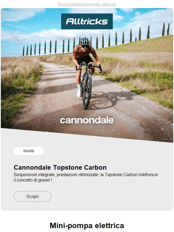Cannondale Topstone Carbon: pronta a sorprendervi !